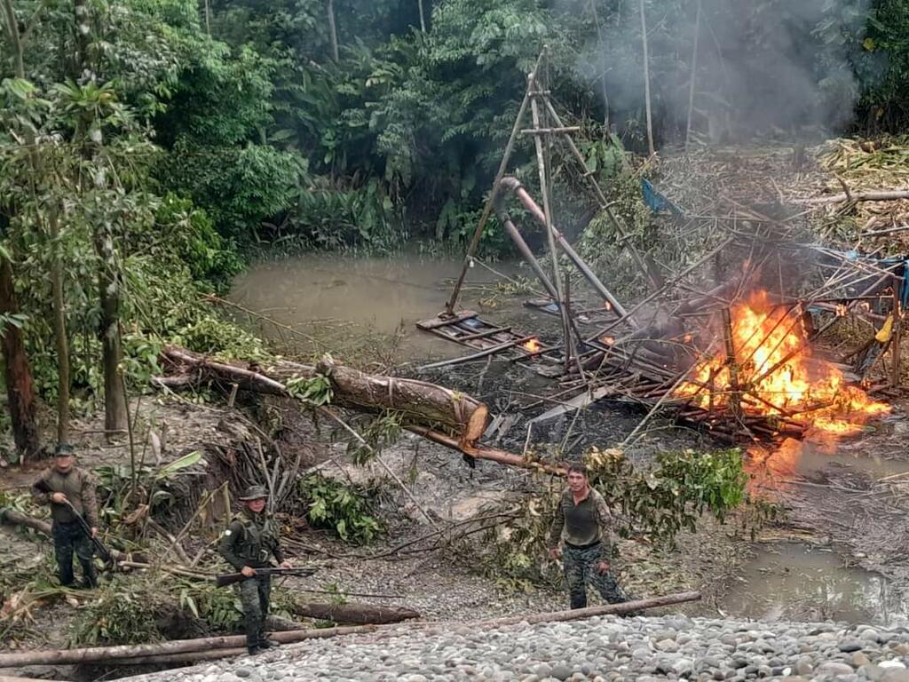 image for Golpe a la Minería Ilegal en Río Marañón 