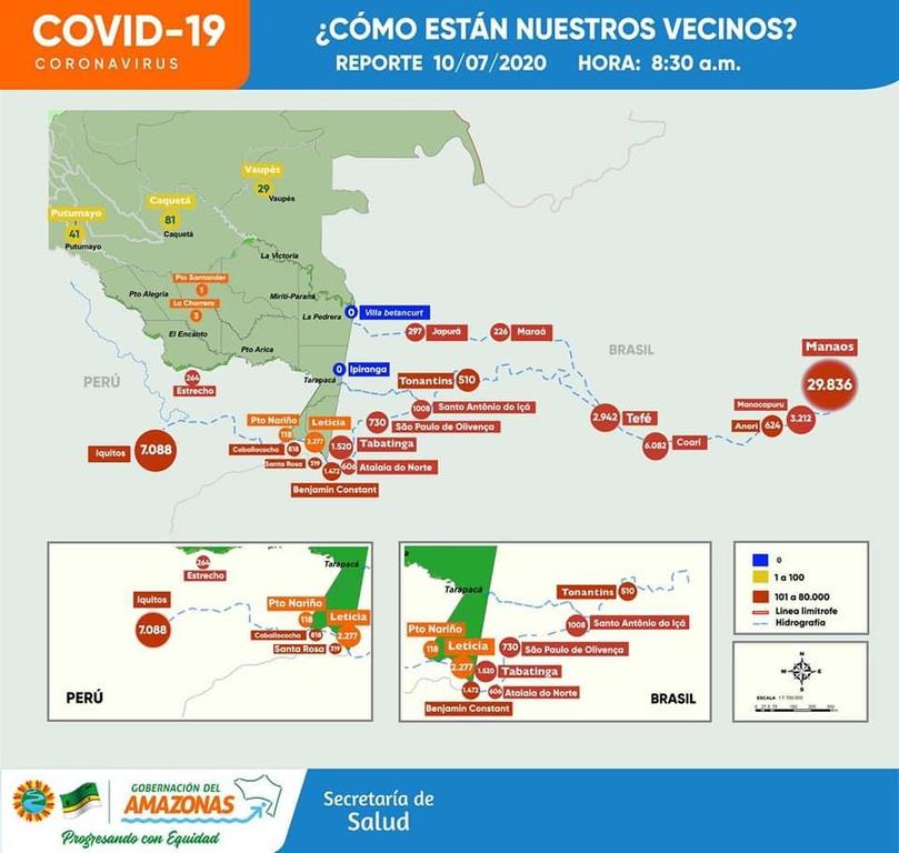 Reporte situacional de la región |Covid-19 image for Reporte situacional de la región |Covid-19