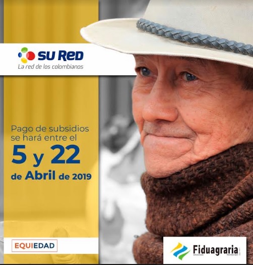 Si usted es un adulto mayor y esta proximo a cobrar en los puntos Imagen publicitaria de una persona de la tercera edad