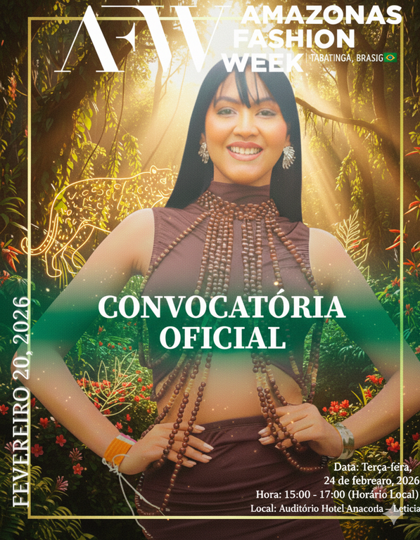 image for Convocatória Amazonas Fashion Week 2026