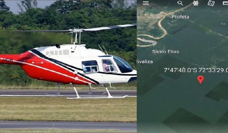 image for Helicóptero da Funai cai em floresta do Acre com 7 passageiros