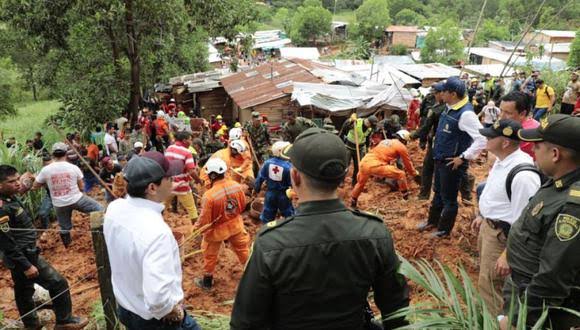 image for Deslizamiento de tierra deja al menos 34 muertos en el Choco