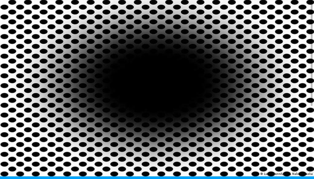 image for Científicos analizan la ilusión óptica de un agujero en expansión