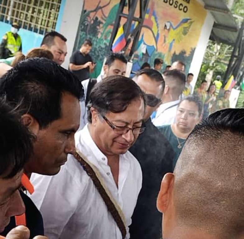 image for Presidente Gustavo Petro en su visita por Leticia 