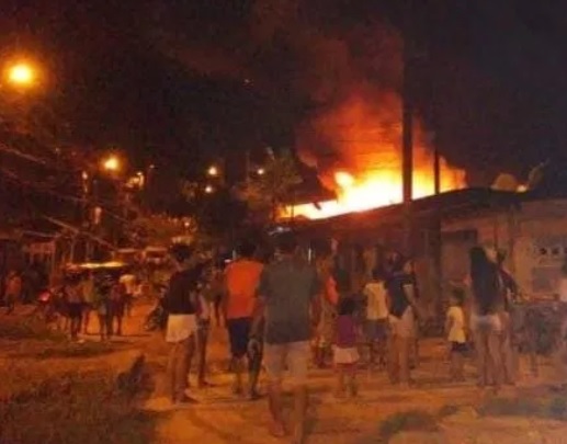 Incendios en la ciudad Establecimiento despues de incendio