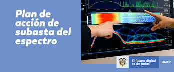 El proceso de adjudicación del espectro será en tres fases Grafica con espectro