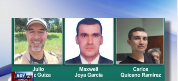 Tres personas Liberados por el  Eln 