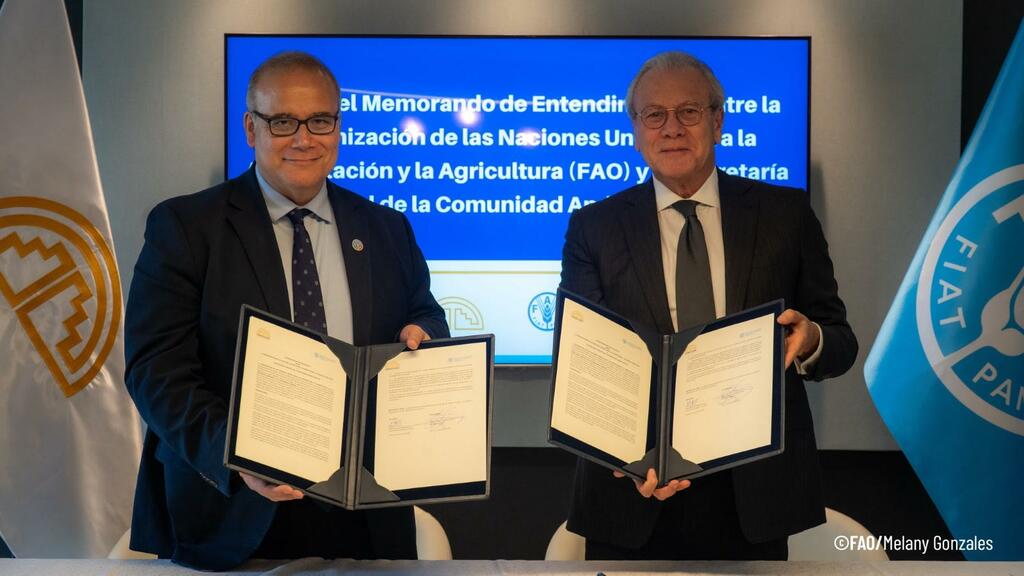 image for  FAO y la Secretaría General de la CAN renuevan alianza