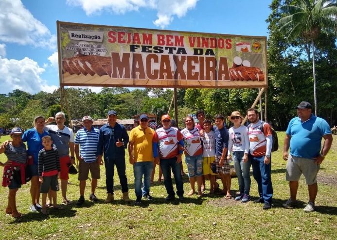 Evento contou com várias atividades culturai Prefeito Saul o vice prefeito Plínio Cruz e comitiva