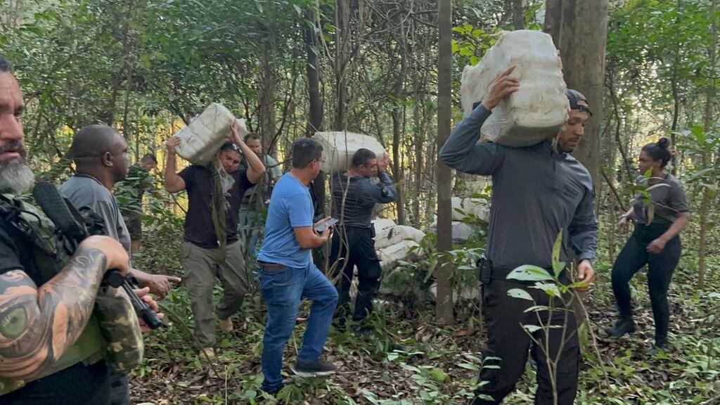 image for Policia apreende uma tonelada de maconha