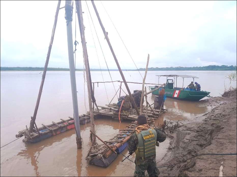 image for Perú intensifica su lucha contra la minería ilegal en la Región Loreto