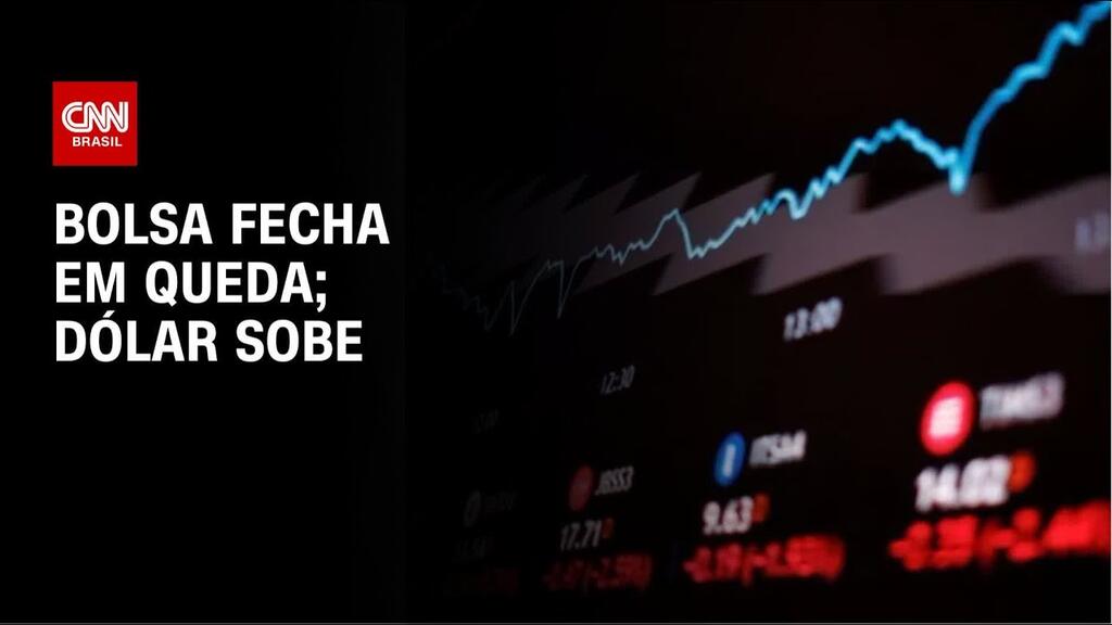 image for Dólar sobe e Bolsa fecha em queda