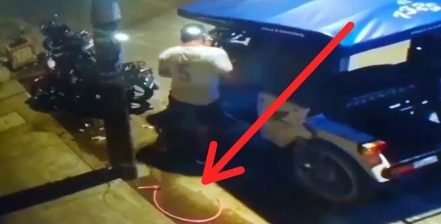 Imagenes de una camara de seguridad