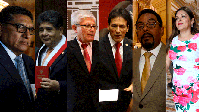 Personas del gobierno en una sola foto