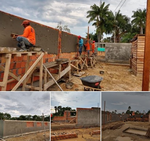 Obras novo centro de ensino