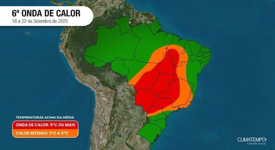 image for Onda de calor atinge várias regiões