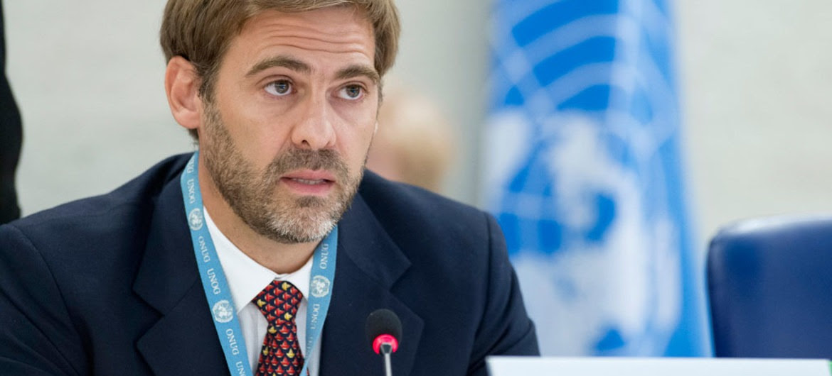 La solicitud se produjo debido a que se han presentado denuncias Personaje en intevencion ante la ONU