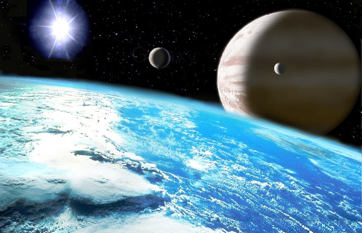 image for Astrónomos descubren planeta similar a la Tierra