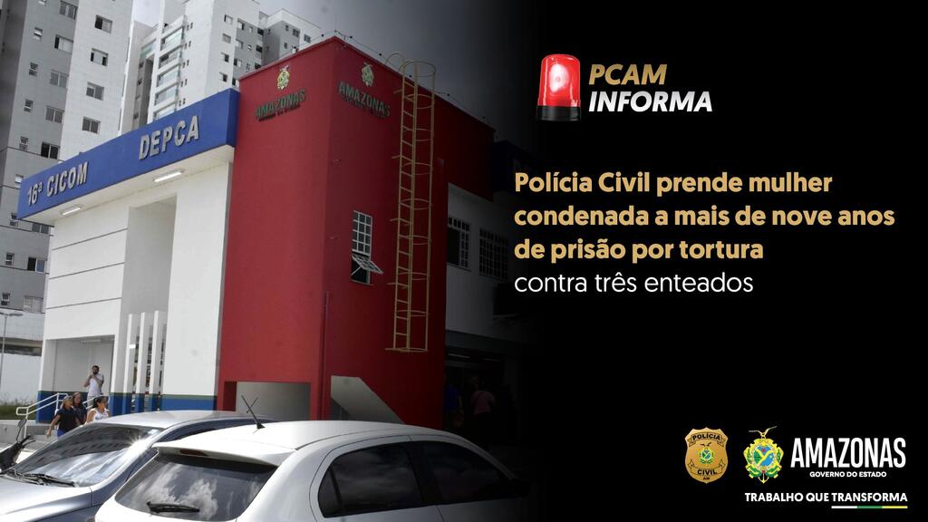image for Polícia Civil prende mulher condenada a mais de nove anos de prisão