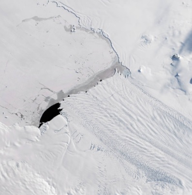 image for Hielo marino de la Antártida alcanza un récord mínimo histórico