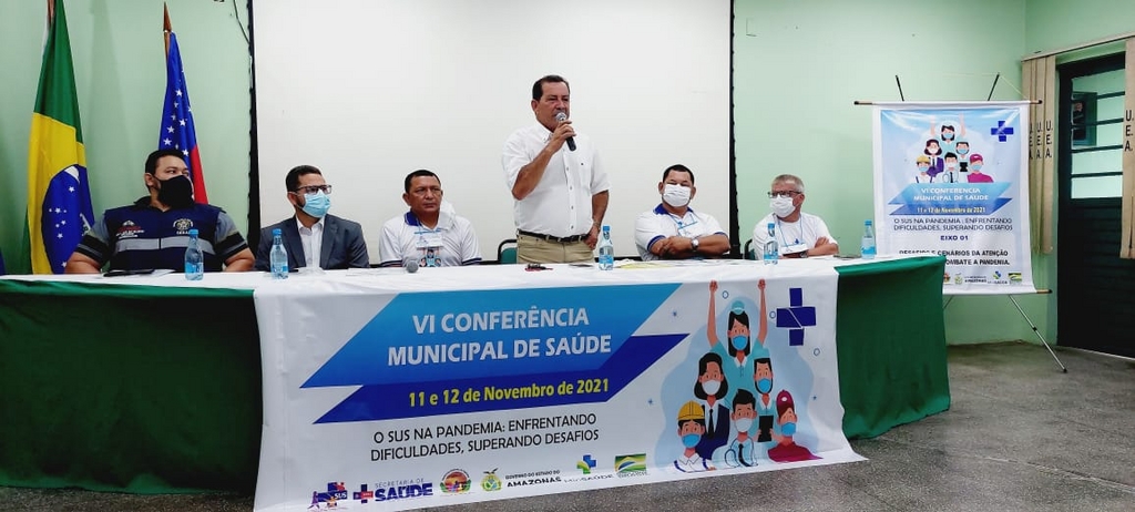 Prefeito participou da abertura da VI Conferência Municipal de Saúde image for Prefeito participou da abertura da VI Conferência Municipal de Saúde