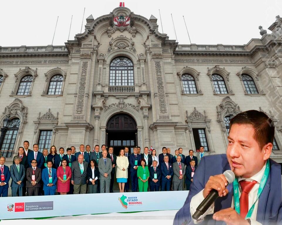 image for Gobernador René Chávez expone problemáticas de Loreto ante presidenta 