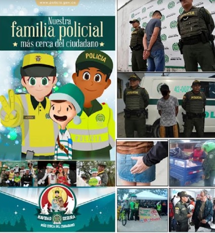 Imagenes de la semana pasada de la policia Leticia