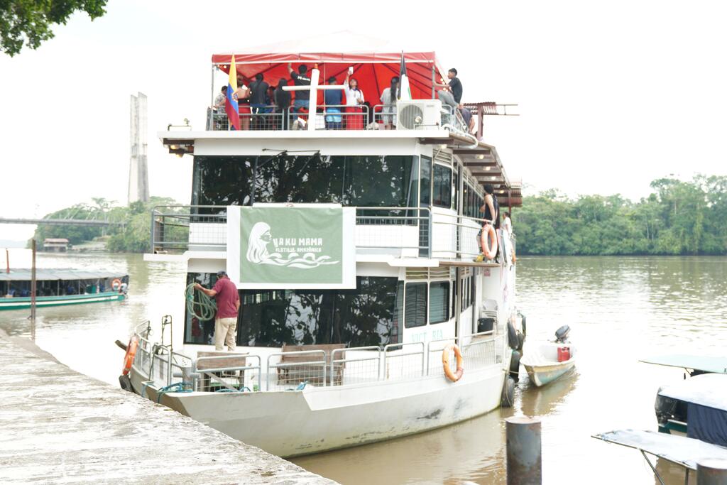 image for Flotilla Yaku Mama llega a Leticia por justicia climática