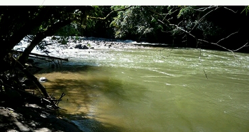 Quedrada de un rio