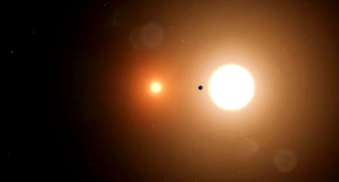 image for Encuentran abundancia de sistemas solares con tres estrellas en el universo
