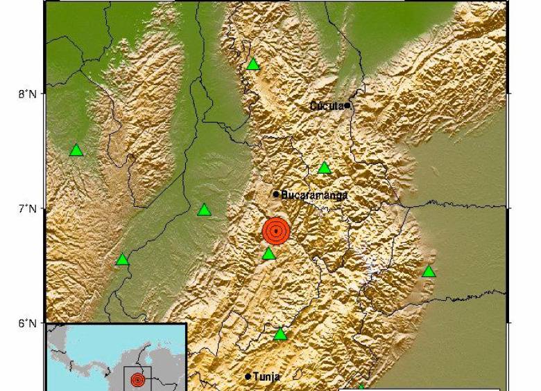 image for Temblor de magnitud 4.5 sacudio a Santander y parte de Antioquia este viernes