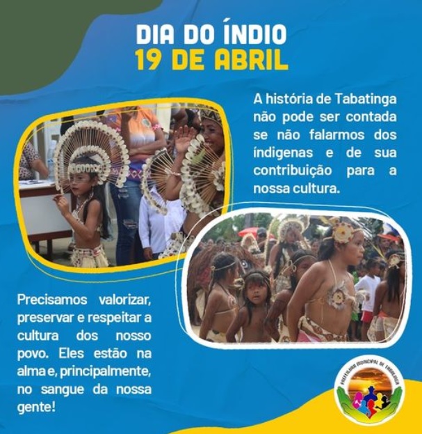 Comemoração do Dia do Indígena image for Comemoração do Dia do Indígena