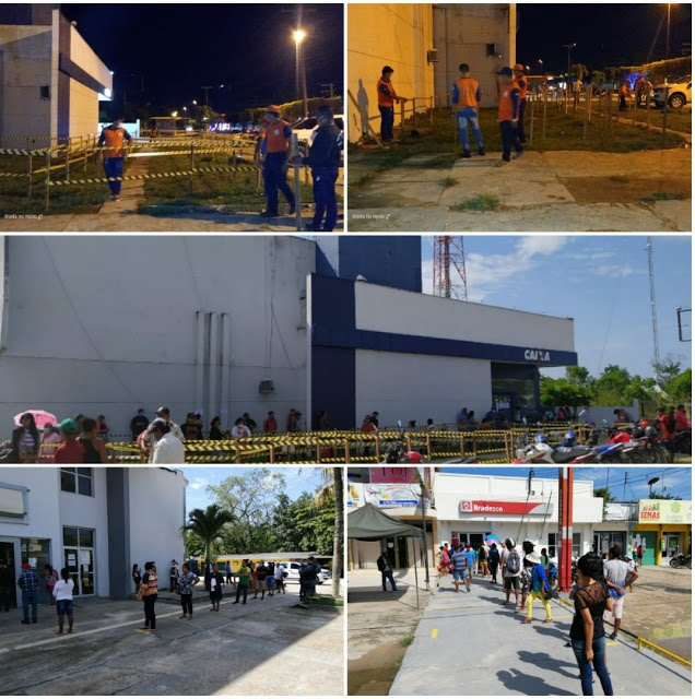 image for Instalam controles de fluxo nas agências bancárias