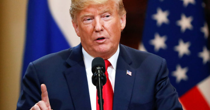 Trump busca acuerdo comercial con China durante el G-20 en Argentina Presidente de Estado Unidos en una rueda de prensa