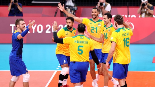 Brasil impõe virada épica e bate Argentina no vôlei image for Brasil impõe virada épica e bate Argentina no vôlei