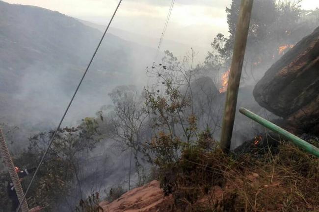 Autoridades advierten incendios forestales en fenomeno del niño Zonas quemadas en Dinamarca por incendios forestales