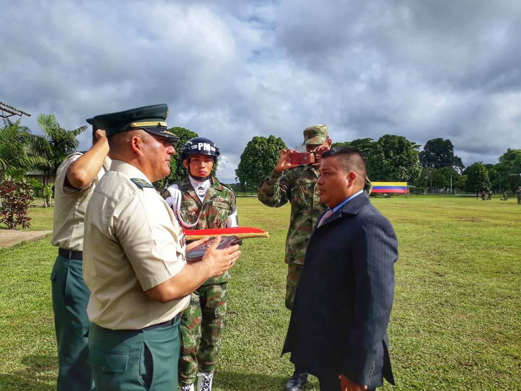194 años del Arma de Infanteria Militares en un acto protocolario