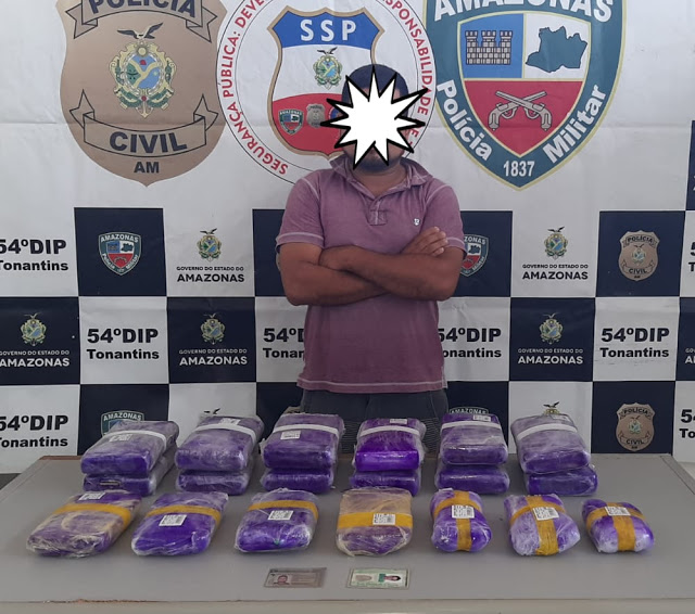 Homem é preso por tráfico de drogas em Tonatins image for Homem é preso por tráfico de drogas em Tonatins