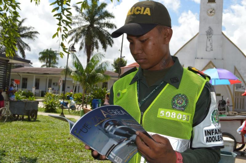 Jornada en contra del trabajo infantil es liderado por la FAC en el Amazonas