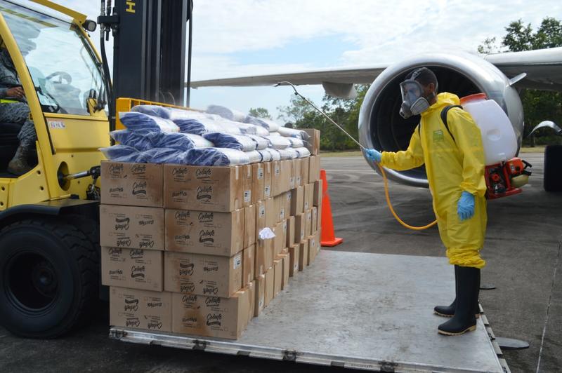 En el Día Mundial de la Asistencia Humanitaria, su Fuerza Aérea reafirma su compromiso con el país