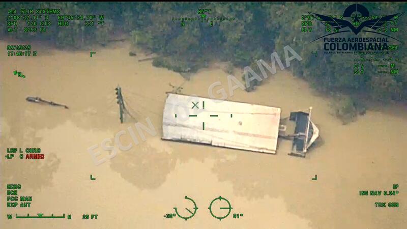 Operación binacional contra la minería ilegal en el Amazonas Operación binacional contra la minería ilegal en el Amazonas