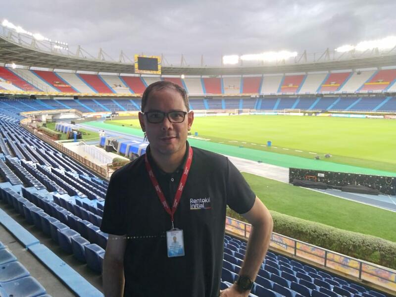 image for Nuevamente, Rentokil Initial preparó el Estadio Metropolitano de Barranquilla, con protocolos de bioseguridad para un partido del seleccionado nacional, como fue el encuentro Colombia vs. Chile Nuevamente, Rentokil Initial preparó el Estadio Metropolitano de Barranquilla, con protocolos de bioseguridad para un partido del seleccionado nacional, como fue el encuentro Colombia vs. Chile