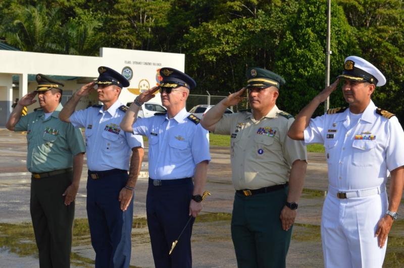 Ceremonia militar de transmisión de mando del Grupo Aéreo del Amazonas