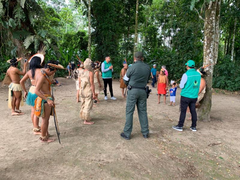 ICBF promueve la prevención del trabajo infantil en Isla de los Micos, Amazonas