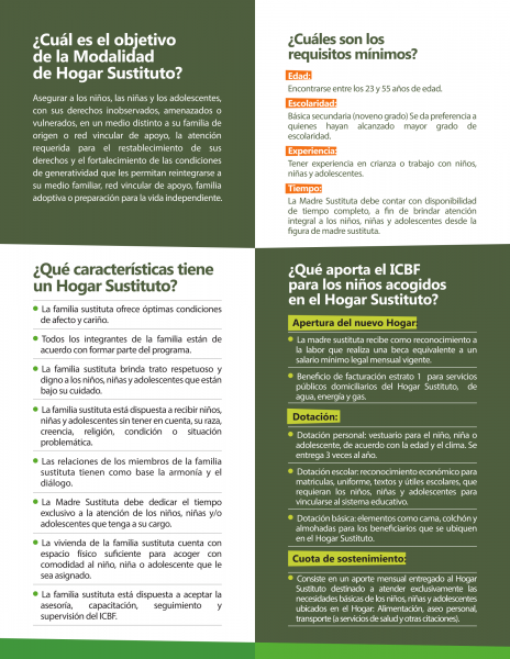 image for #ConvocatoriaICBF ¡BUSCAMOS FAMILIAS AMAZONENSES PARA HOGARES SUSTITUTOS DEL ICBF! #ConvocatoriaICBF ¡BUSCAMOS FAMILIAS PARA HOGARES SUSTITUTOS DEL ICBF!