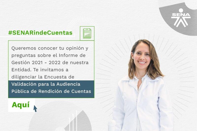 🙋‍♀️🙋Queremos conocer tu opinión y recibir tus aportes sobre el Informe de Gestión 2021- 2022 del SENA #Amazonas