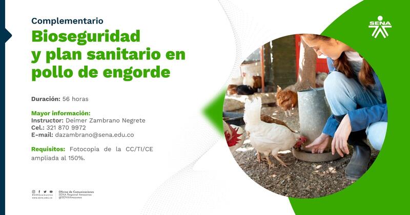 image for El Centro para la Biodiversidad y el Turismo del Amazonas, te invita a inscribirte en los siguientes #CursosCortosSENA El Centro para la Biodiversidad y el Turismo del Amazonas, te invita a inscribirte en los siguientes #CursosCortosSENA