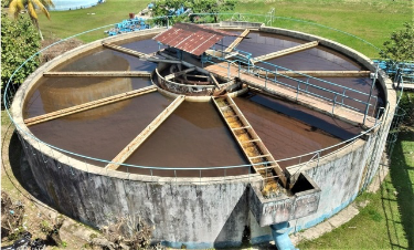 Rehabilitan Unidad de Tratamiento de agua potable en la ciudad