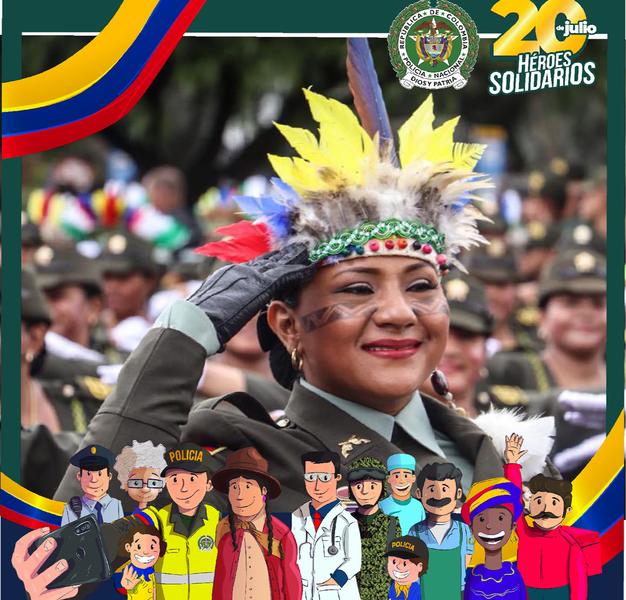 El Departamento de Policía Amazonas los invita para que este 20 de Julio El Departamento de Policía Amazonas los invita para que este 20 de Julio