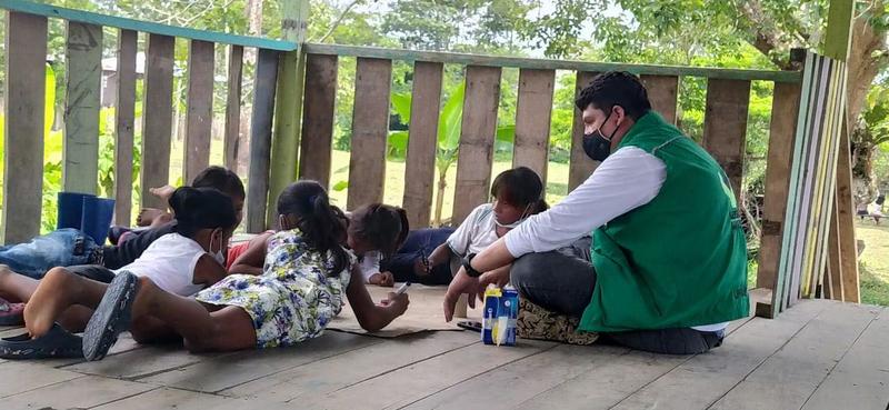 ICBF y Ejército promueven derechos de la niñez en comunidades étnicas de Leticia, Amazonas